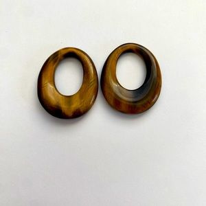 Vintage Tiger’s Eye Earring Enhancer